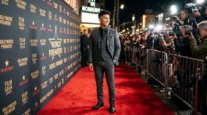 Dallas Liu net worth red carpet premiere portrait
