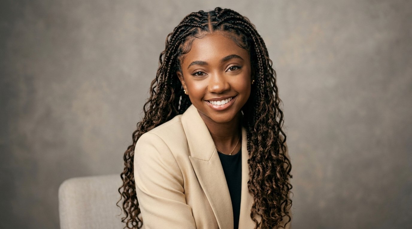 Leah Sava Jeffries net worth editorial portrait and Disney salary