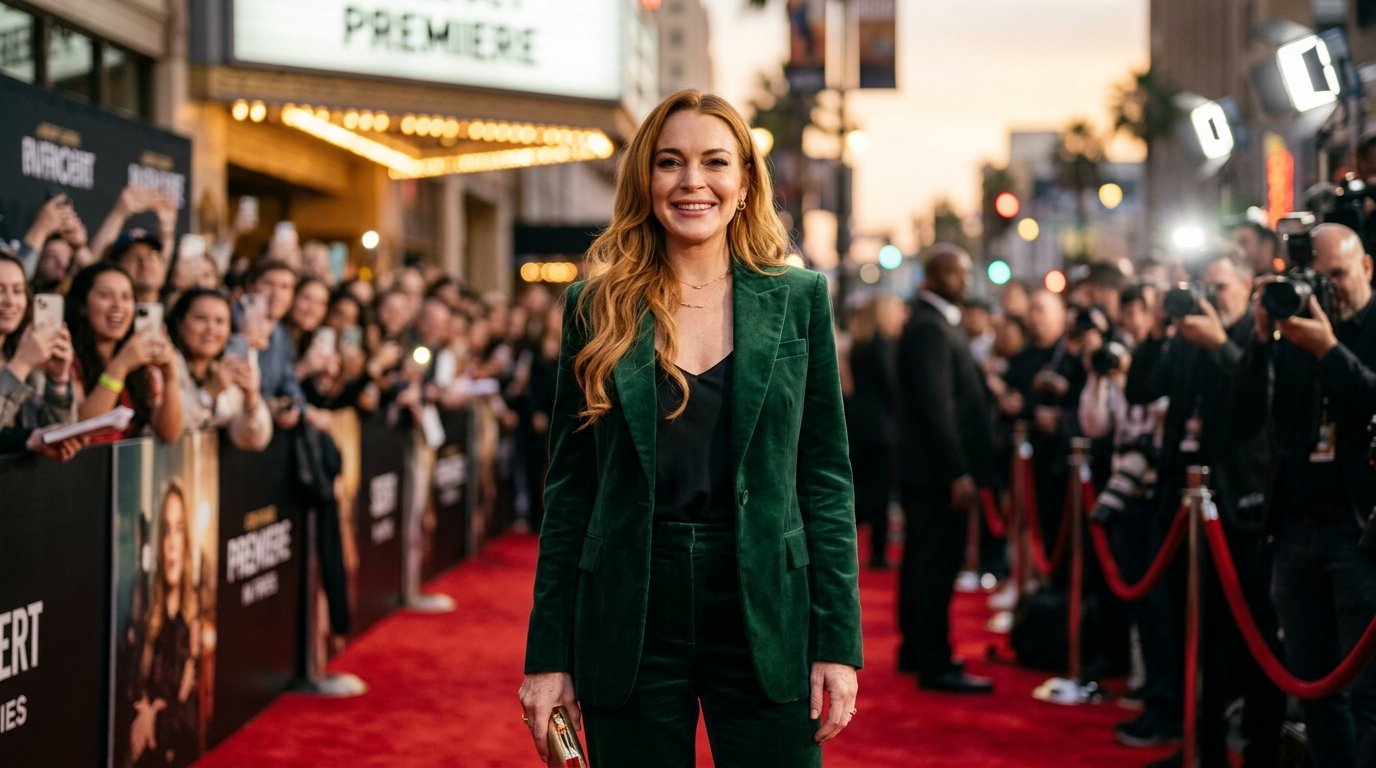 Lindsay Lohan net worth red carpet appearance and career resurgence
