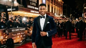 Victor Alli net worth red carpet premiere portrait